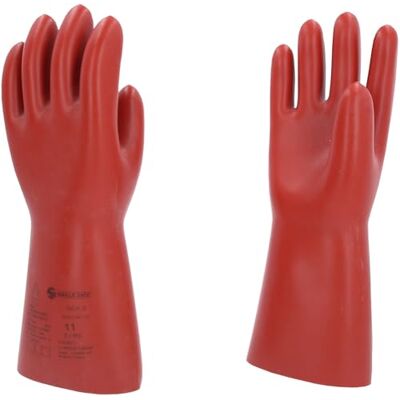 KS TOOLS Glove for electricians with protective insulation, size 11, red KS TOOLS Glove for electricians with protective insulation, size 11, red
