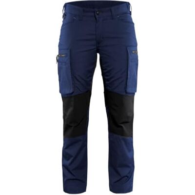 BLÅKLÄDER 'blaklaeder Damen Service di pantaloni alla zuava "Stretch taglia C30 in blu scuro/nero, 1 pezzi, 715918458999 C30 BLÅKLÄDER 'blaklaeder Damen Service di pantaloni alla zuava "Stretch taglia C30 in blu scuro/nero, 1 pezzi, 715918458999 C30