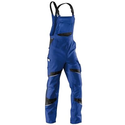 KÜBLER Workwear KÜBLER ACTIVIQ Salopette da lavoro, colore: Blu/Nero KÜBLER Workwear KÜBLER ACTIVIQ Salopette da lavoro, colore: Blu/Nero