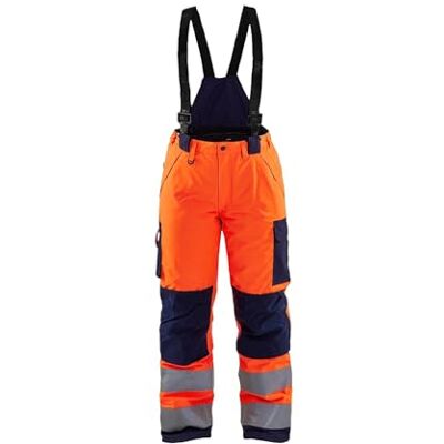 BLÅKLÄDER Blakläder 788519775389 C46 donna invernale pantaloni taglia in arancione/blu navy, C46 BLÅKLÄDER Blakläder 788519775389 C46 donna invernale pantaloni taglia in arancione/blu navy, C46