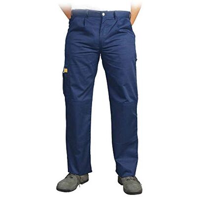 LEBER & HOLLMAN Leber&Hollman LH-Vobster_G25 Pantaloni protettivi Bivico, taglia 25, colore: Blu navy LEBER & HOLLMAN Leber&Hollman LH-Vobster_G25 Pantaloni protettivi Bivico, taglia 25, colore: Blu navy