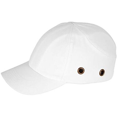 REIS Bumpcap_W Casco leggero industriale, taglia 54-59, colore: bianco REIS Bumpcap_W Casco leggero industriale, taglia 54-59, colore: bianco