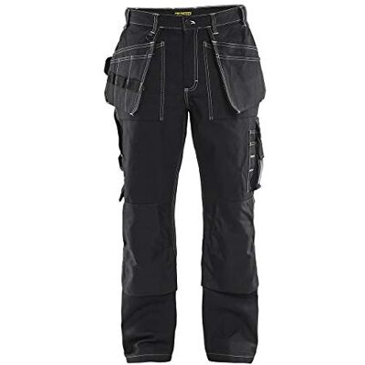BLÅKLÄDER 15301370 Pantaloni Craftsman D108, colore: Nero BLÅKLÄDER 15301370 Pantaloni Craftsman D108, colore: Nero
