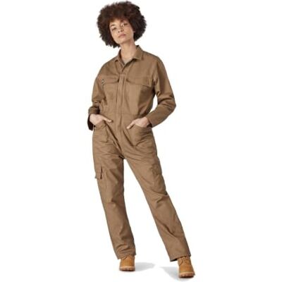 Dickies Tuta Da Donna Everyday, Coverall Donna, KHAKI, L Dickies Tuta Da Donna Everyday, Coverall Donna, KHAKI, L
