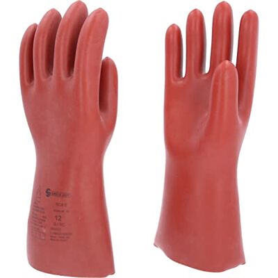 KS TOOLS Glove for electricians with protective insulation, size 12, red KS TOOLS Glove for electricians with protective insulation, size 12, red
