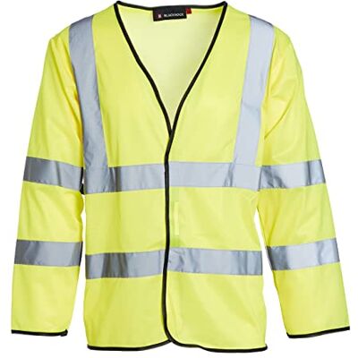 Blackrock Gilet Hi Vis a maniche lunghe giallo, Giacche riflettenti ad alta visibilità, Hi Viz, Abbigliamento da lavoro e di sicurezza, Abbigliamento neon, Corsa, Giacca, Hivisibile, Sicurezza, DPI Blackrock Gilet Hi Vis a maniche lunghe giallo, Giacche riflettenti ad alta visibilità, Hi Viz, Abbigliamento da lavoro e di sicurezza, Abbigliamento neon, Corsa, Giacca, Hivisibile, Sicurezza, DPI
