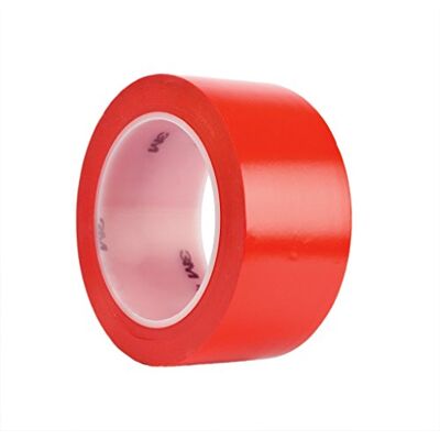 3M Nastro con Film Vinilico 471, 38 mm X 33 m, 24 Pezzi, Rosso 3M Nastro con Film Vinilico 471, 38 mm X 33 m, 24 Pezzi, Rosso