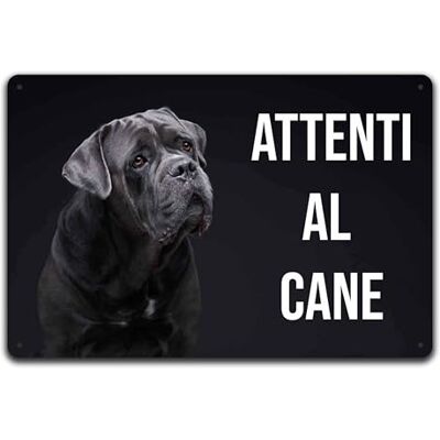 Generic Cartello Segnale Attenti al Cane in Allumnio composito 3mm (20 cm x 15 cm), Corso Generic Cartello Segnale Attenti al Cane in Allumnio composito 3mm (20 cm x 15 cm), Corso