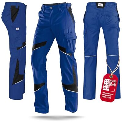 KÜBLER Workwear Kubler 22505365 – 4699 – 60 taglia 60 "activiq – Pantaloni, colore: blu/nero KÜBLER Workwear Kubler 22505365 – 4699 – 60 taglia 60 "activiq – Pantaloni, colore: blu/nero