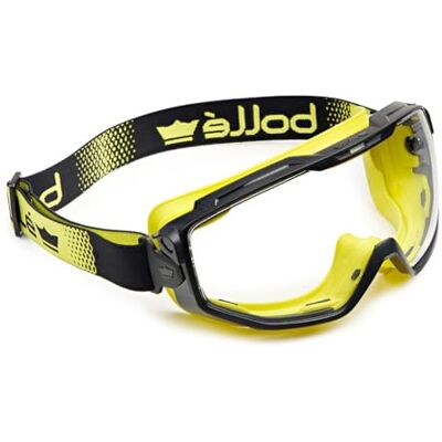Bollé BOLLE Ocular en PC trasparente antirayaduras y antivaho Platinum Montura en PC/TPR nero/giallo ventilada (indirecta) con espuma per chi cerca qualità e praticità per uso pratico risultati affidabili Bollé BOLLE Ocular en PC trasparente antirayaduras y antivaho Platinum Montura en PC/TPR nero/giallo ventilada (indirecta) con espuma per chi cerca qualità e praticità per uso pratico risultati affidabili