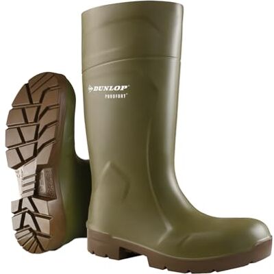 Dunlop FoodPro MultiGrip Safety al lavoro o stivali di gomma, Verde, 39 EU Dunlop FoodPro MultiGrip Safety al lavoro o stivali di gomma, Verde, 39 EU