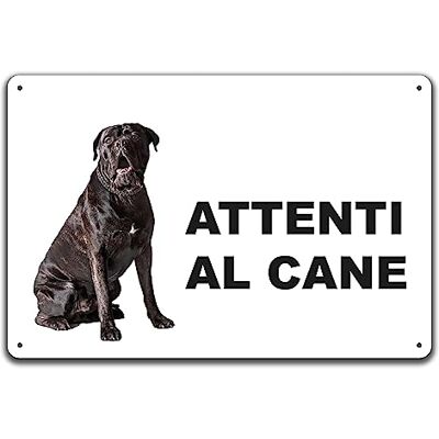 Generic Phonecasing Cartello Segnale Attenti al Cane in Alluminio 3 mm Composito (20 cm x 15 cm, Corso) Generic Phonecasing Cartello Segnale Attenti al Cane in Alluminio 3 mm Composito (20 cm x 15 cm, Corso)