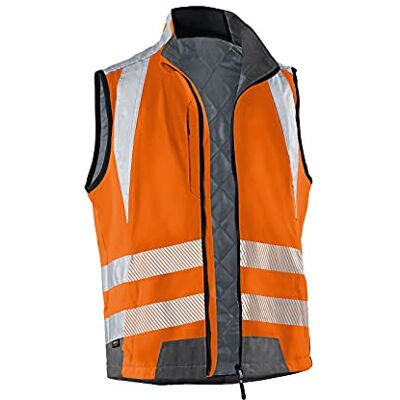 KÜBLER Workwear Kübler 72078340 – 3797 – 3 X L Gilet reflectiq PSA 2, avvertimento ArancioneAntracite, 3 X L KÜBLER Workwear Kübler 72078340 – 3797 – 3 X L Gilet reflectiq PSA 2, avvertimento ArancioneAntracite, 3 X L