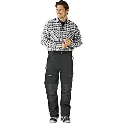 Planam Pantaloni Invernali Slope, Taglia S, Colore: Nero Planam Pantaloni Invernali Slope, Taglia S, Colore: Nero