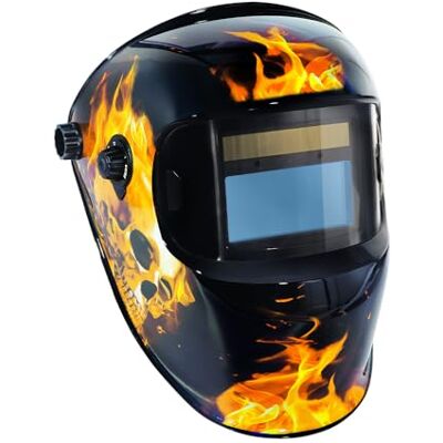 GYS Maschera per Saldatura Lcd Fireman Tonalità 9/13 Tecnologia True Color GYS Maschera per Saldatura Lcd Fireman Tonalità 9/13 Tecnologia True Color