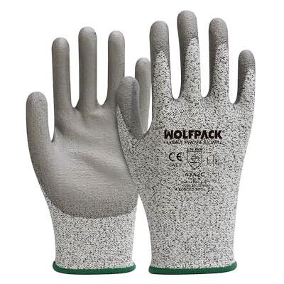 WOLFPACK LINEA PROFESIONAL Guanto Antitaglio Fibra Di Vetro Taglia 6", WOLFPACK LINEA PROFESIONAL Guanto Antitaglio Fibra Di Vetro Taglia 6",