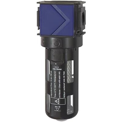 RIEGLER 125326-VAK 23 S Filtro ai carboni attivi "variobloc", contenitore per PC, cestino di protezione, BG 1, G 3/8, 1 pezzo RIEGLER 125326-VAK 23 S Filtro ai carboni attivi "variobloc", contenitore per PC, cestino di protezione, BG 1, G 3/8, 1 pezzo