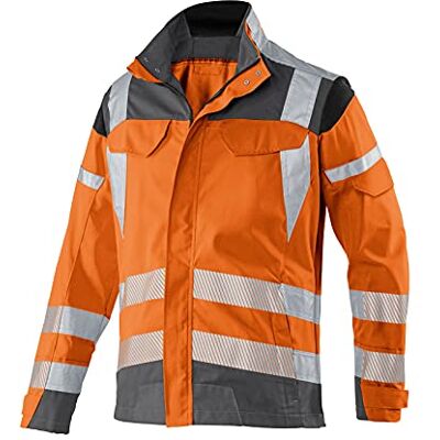 KÜBLER Workwear kubler' 12078340 – 3797 – 50 Reflectiq dpi 2 giacca ad alta visibilità, arancione e grigio antracite, taglia 50 KÜBLER Workwear kubler' 12078340 – 3797 – 50 Reflectiq dpi 2 giacca ad alta visibilità, arancione e grigio antracite, taglia 50