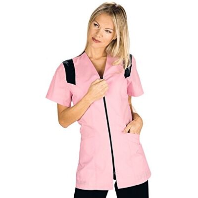 Isacco Casacca Santorini Nero+Rosa, Nero+Rosa, L, 65% Poliestere 35% Cotone Isacco Casacca Santorini Nero+Rosa, Nero+Rosa, L, 65% Poliestere 35% Cotone