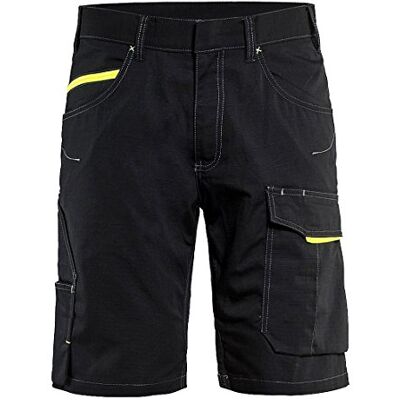 BLÅKLÄDER Blakläder 149913309933 C52 Service shorts taglia in nero-giallo, C52 BLÅKLÄDER Blakläder 149913309933 C52 Service shorts taglia in nero-giallo, C52