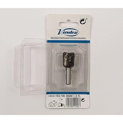 Virutex Fresa para ranurar D.18 MD. Virutex Fresa para ranurar D.18 MD.