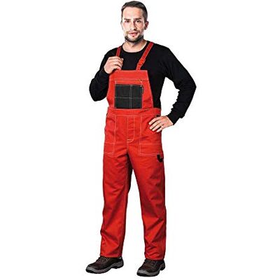 REIS Multi Master Salopette protettive, taglia 46, colore: Rosso/Nero REIS Multi Master Salopette protettive, taglia 46, colore: Rosso/Nero