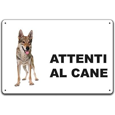 Generic Phonecasing Cartello Segnale Attenti al Cane in Alluminio 3 mm Composito (20 cm x 15 cm, Lupo) Generic Phonecasing Cartello Segnale Attenti al Cane in Alluminio 3 mm Composito (20 cm x 15 cm, Lupo)