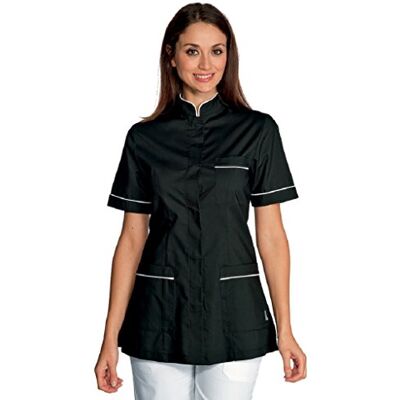 Isacco Casacca Panarea Nero+Bianco, Nero+Bianco, L, 65% Poliestere 35% Cotone Isacco Casacca Panarea Nero+Bianco, Nero+Bianco, L, 65% Poliestere 35% Cotone
