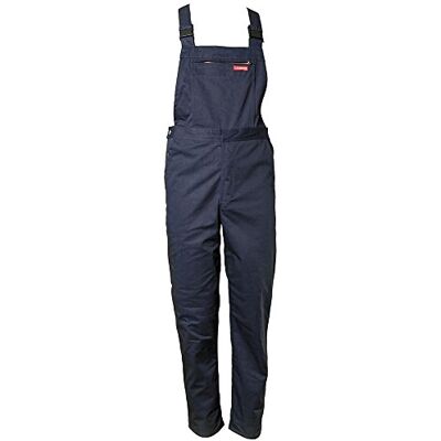 Planam Taglia 62 MG 260 Salopette da uomo blu idrono modello 0834 Planam Taglia 62 MG 260 Salopette da uomo blu idrono modello 0834