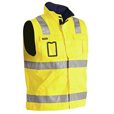 BLÅKLÄDER blaklaeder High di Vis Gilet in classe 2, 1 pezzi, M, Giallo/Blu Marino, 850518043389 m BLÅKLÄDER blaklaeder High di Vis Gilet in classe 2, 1 pezzi, M, Giallo/Blu Marino, 850518043389 m