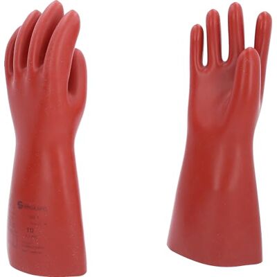 KS TOOLS Glove for electricians with protective insulation, size 10, red KS TOOLS Glove for electricians with protective insulation, size 10, red