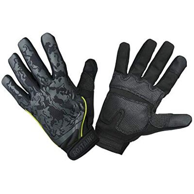 Rostaing Guanti SOULDIER Coppia di guanti di protezione tattile, ideali per giardinaggio e tempo libero, utilizzati per la caccia e il softair, rinforzo in palmo, ultra traspirante, effetto mimetico Rostaing Guanti SOULDIER Coppia di guanti di protezione tattile, ideali per giardinaggio e tempo libero, utilizzati per la caccia e il softair, rinforzo in palmo, ultra traspirante, effetto mimetico