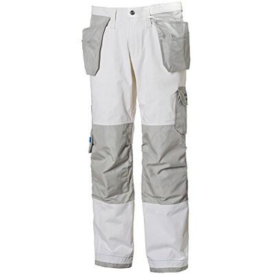 Helly Hansen pittore Kit di lavoro pantaloni London Construction Pant 76403 pittore pantaloni, Bianco, 34-076403-900-62 Helly Hansen pittore Kit di lavoro pantaloni London Construction Pant 76403 pittore pantaloni, Bianco, 34-076403-900-62
