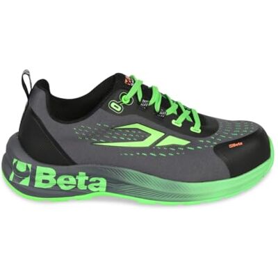 BETA 7341V Renegade Scarpe Antinfortunistiche in Tessuto Intrecciato Resistente e Traspirante con Dettagli Verdi, Taglia 48 BETA 7341V Renegade Scarpe Antinfortunistiche in Tessuto Intrecciato Resistente e Traspirante con Dettagli Verdi, Taglia 48
