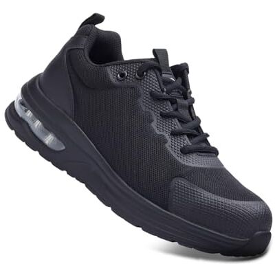 Blackrock Scarpe da ginnastica di sicurezza Flux Composite, scarpe antiforatura, intersuola ultraleggera senza metallo, tomaia in maglia a rete molto leggera, taglia 5/EU 38 Blackrock Scarpe da ginnastica di sicurezza Flux Composite, scarpe antiforatura, intersuola ultraleggera senza metallo, tomaia in maglia a rete molto leggera, taglia 5/EU 38