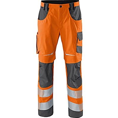 KÜBLER Workwear Kübler 22078340-3797-62 Pantaloni "Reflectiq", modello Ppe 2, taglia arancione ad alta vite/antracite, 62 KÜBLER Workwear Kübler 22078340-3797-62 Pantaloni "Reflectiq", modello Ppe 2, taglia arancione ad alta vite/antracite, 62