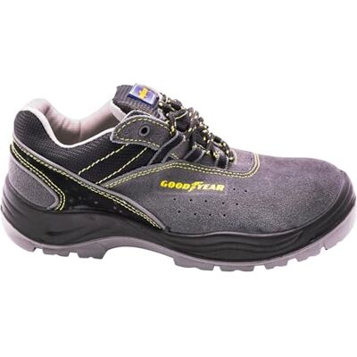 Goodyear G138106C Scarpe antinfortunistiche Pelle Serratura Grigio Alta resistenza Fodera antibatterica Soletta rimovibile Taglia 43 Goodyear G138106C Scarpe antinfortunistiche Pelle Serratura Grigio Alta resistenza Fodera antibatterica Soletta rimovibile Taglia 43