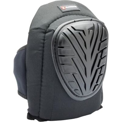 Blackrock Ginocchiere in gel per pantaloni da lavoro, ginocchiere con cinturino per uomini e donne, alta densità, protezioni, fai-da-te, pavimentazione, edilizia, DPI, idraulico, meccanico Blackrock Ginocchiere in gel per pantaloni da lavoro, ginocchiere con cinturino per uomini e donne, alta densità, protezioni, fai-da-te, pavimentazione, edilizia, DPI, idraulico, meccanico