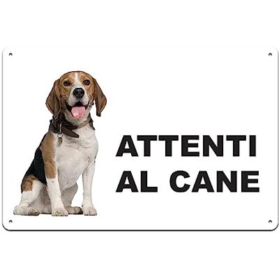 Generic Phonecasing Cartello Segnale Attenti al Cane in Alluminio 3 mm Composito (20 cm x 15 cm, Beagle) Generic Phonecasing Cartello Segnale Attenti al Cane in Alluminio 3 mm Composito (20 cm x 15 cm, Beagle)