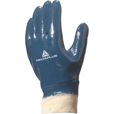 Deltaplus Delta Plus Guanti sinteticos – Guanto con supporto Nitrile Blu pugno elastico/a taglia 10 Deltaplus Delta Plus Guanti sinteticos – Guanto con supporto Nitrile Blu pugno elastico/a taglia 10