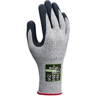 SHOWA Gant ultra-léger avec technologie de microfibre (MFT PRO) et revêtement de paume en mousse de polyuréthane, conçu avec un fil technique, manipulations complexes, Tailles XXL SHOWA Gant ultra-léger avec technologie de microfibre (MFT PRO) et revêtement de paume en mousse de polyuréthane, conçu avec un fil technique, manipulations complexes, Tailles XXL