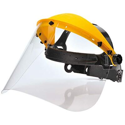 Portwest Visiera protettiva frontale incolore resistente agli urti PW91 Portwest Visiera protettiva frontale incolore resistente agli urti PW91