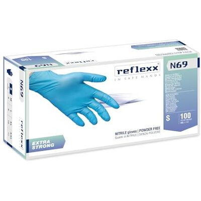 Reflexx , guanti in nitrile EXTRA STRONG Reflexx , guanti in nitrile EXTRA STRONG