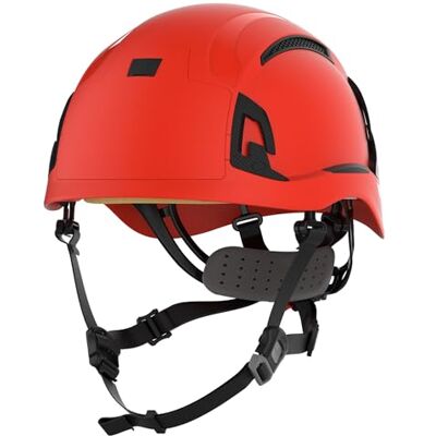JSP EVO ALTA Baseworker Elmetto Premium ABS, Ventilato, Rotella, Rosso JSP EVO ALTA Baseworker Elmetto Premium ABS, Ventilato, Rotella, Rosso