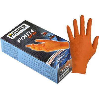 MAURER taglia XL -GUANTI RIUSABILI IN NITRILE"FORTE GRIP" PLUS MAURER taglia XL -GUANTI RIUSABILI IN NITRILE"FORTE GRIP" PLUS
