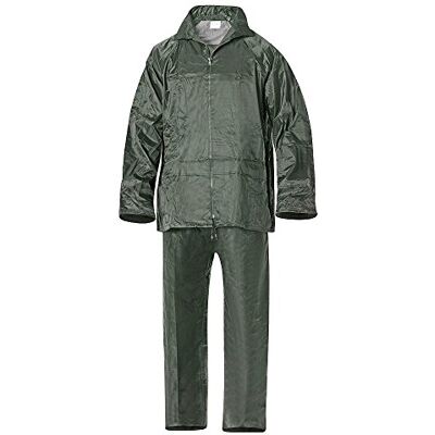 WOLFPACK Traje de Agua Impermeable Verde Nylon Talla 8-XL WOLFPACK Traje de Agua Impermeable Verde Nylon Talla 8-XL