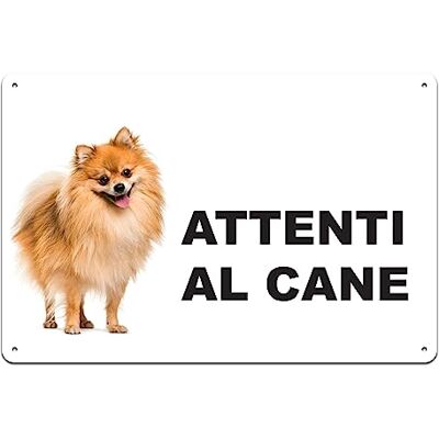 Generic Phonecasing Cartello Segnale Attenti al Cane in Alluminio 3 mm Composito (20 cm x 15 cm, Volpino) Generic Phonecasing Cartello Segnale Attenti al Cane in Alluminio 3 mm Composito (20 cm x 15 cm, Volpino)