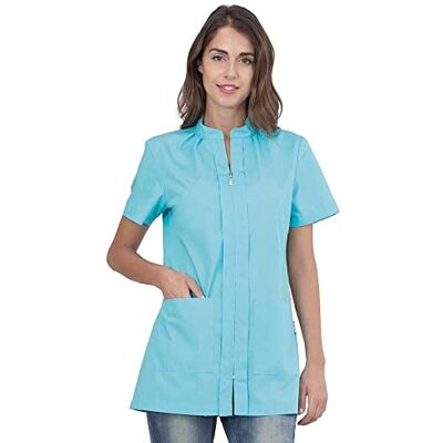siggi Horeca Casacca Donna Gardenia,Donna,Turchese,L siggi Horeca Casacca Donna Gardenia,Donna,Turchese,L