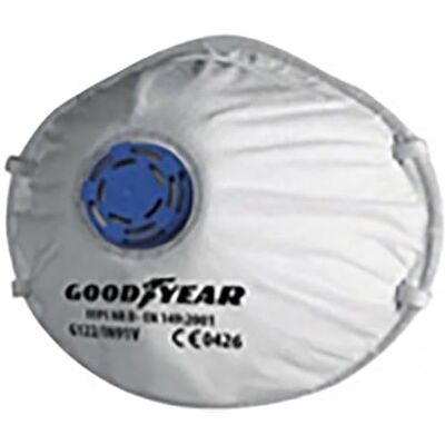 Goodyear Mascherina protettiva FFP2 con valvola mod. G122/IN92V Lavoro Goodyear Mascherina protettiva FFP2 con valvola mod. G122/IN92V Lavoro