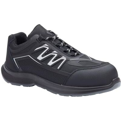 Blackrock Scarpe da ginnastica di sicurezza Glide ESD Composite, impermeabili S3L FO SR, scarpe da lavoro, antiscivolo, da uomo e donna, antistatiche, taglia 6 Blackrock Scarpe da ginnastica di sicurezza Glide ESD Composite, impermeabili S3L FO SR, scarpe da lavoro, antiscivolo, da uomo e donna, antistatiche, taglia 6